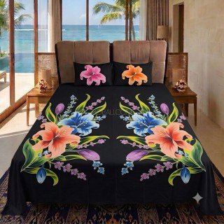 Bedsheet Hand Painted Handmade in Bali